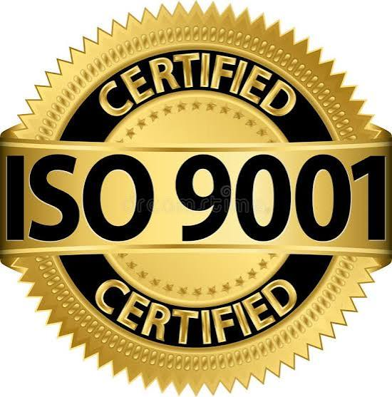 ISO 9001:2015 certified company